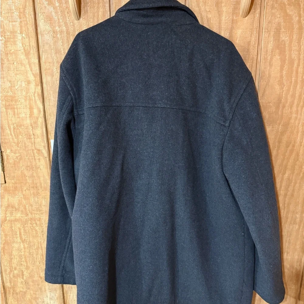 J. Crew Men's Charcoal Pea Coat